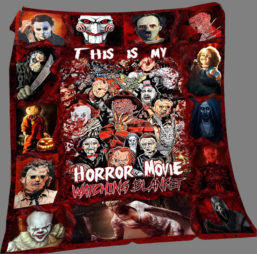 Horror Movie Lovers Blanket
