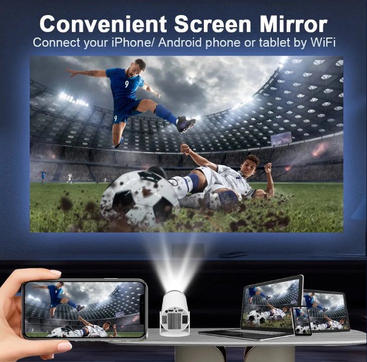 4K Mini Movie Projector