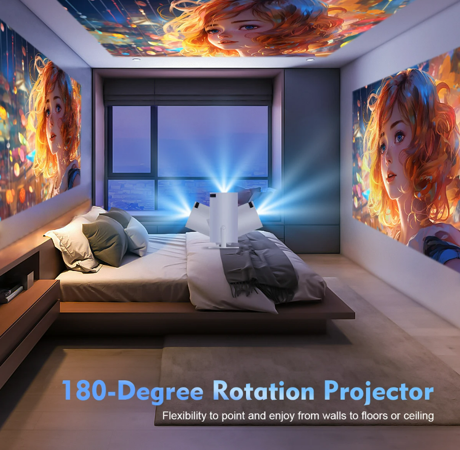 4K Mini Movie Projector