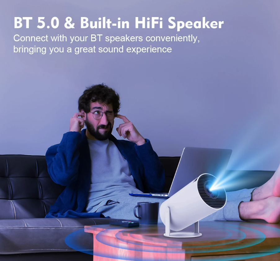 4K Mini Movie Projector
