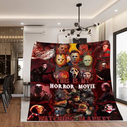 Fright Night Horror Movie Blanket