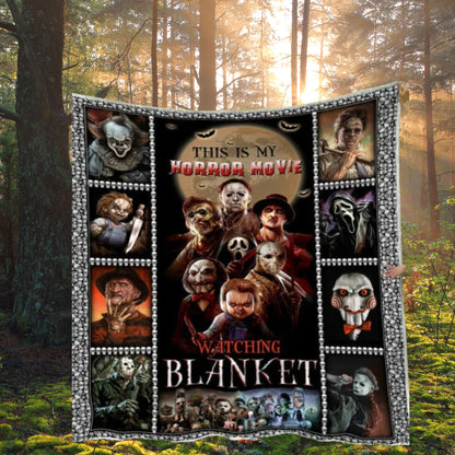 Fright Night Horror Movie Blanket