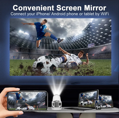 4K Mini Movie Projector